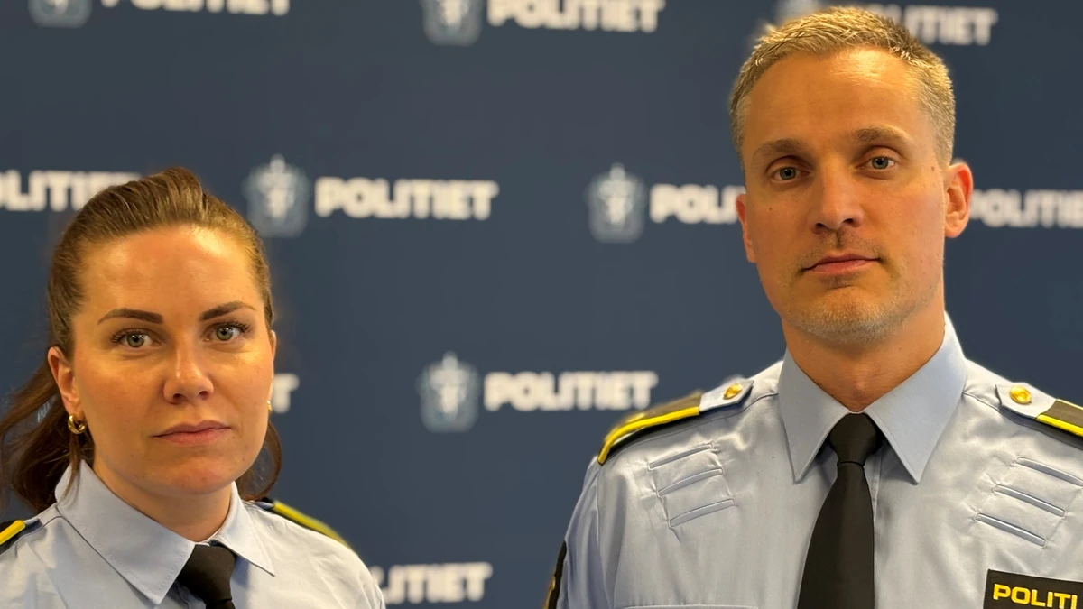Politiadvokat Christine Lundstein og politioverbetjent John Eivind Melbye har ledet etterforskningen.